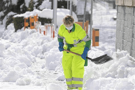 Recogedor de nieve